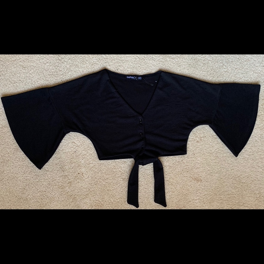 Black Crop Top